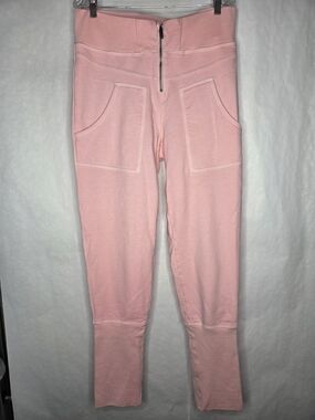FP Movement by Free People Pink Zip-Front Track Joggers